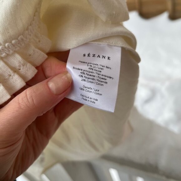 Sezane x Manoush Andrea Blouse, BNWT, Sz 38/6 - Picture 7 of 7